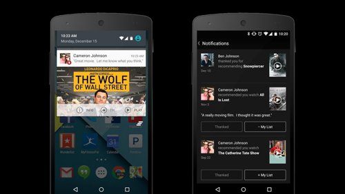 App de Netflix para Android