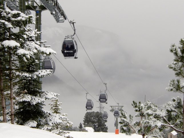 Estación de esquí Baqueira Beret diciembre 2014
