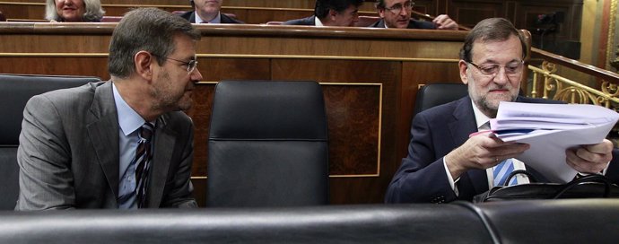 Mariano Rajoy y Rafael Catalá