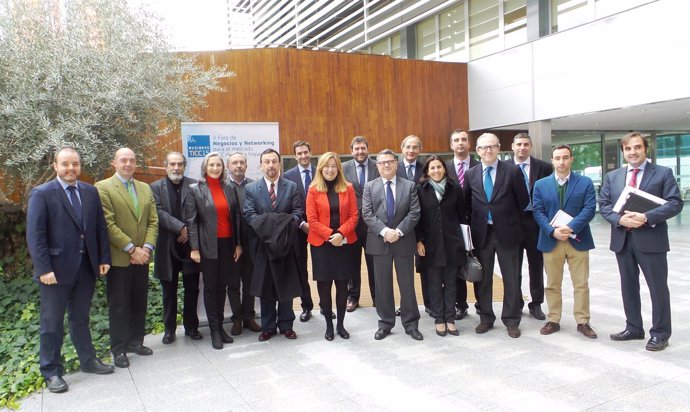 Reunión del Comité Institucional de Business TICC, en  Sevilla.