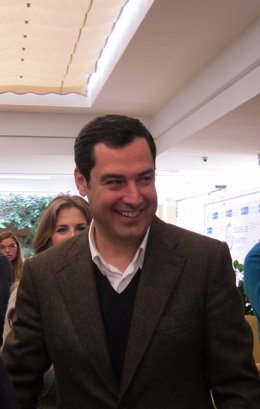 Juanma Moreno, presidente del PP-A