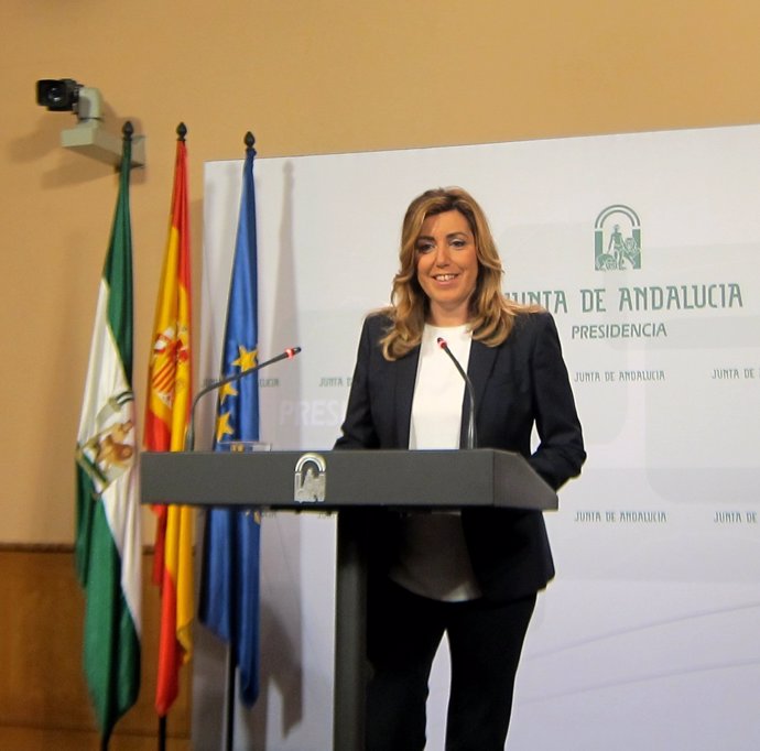 Susana Díaz, este martes