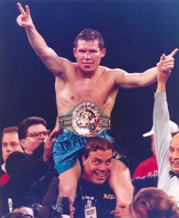 Boxeador mexicano Julio César Chávez