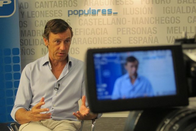 Rafael Hernando, portavoz adjunto del Grupo Popular en el Congreso