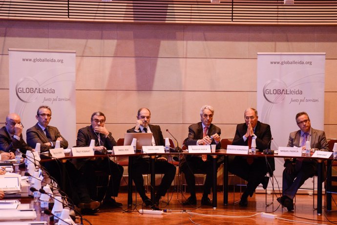 El comité ejecutivo de Globalleida, reunido en la Universitat de Lleida