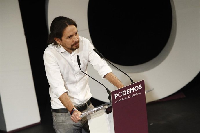 Pablo Iglesias, secretario general de Podemos