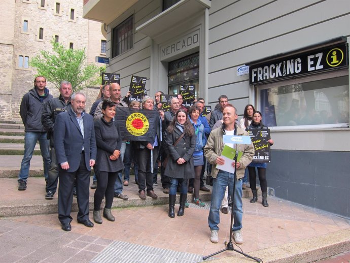 Protesta contra el fracking