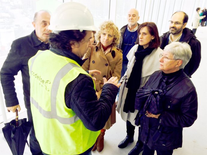 Díaz Tezanos visita Torrelavega y se réune con colectivos y empresarios