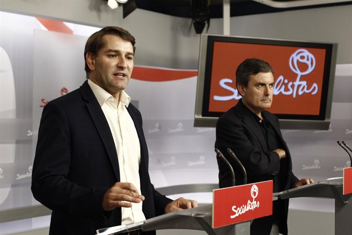 Manuel de la Rocha y Pedro Saura