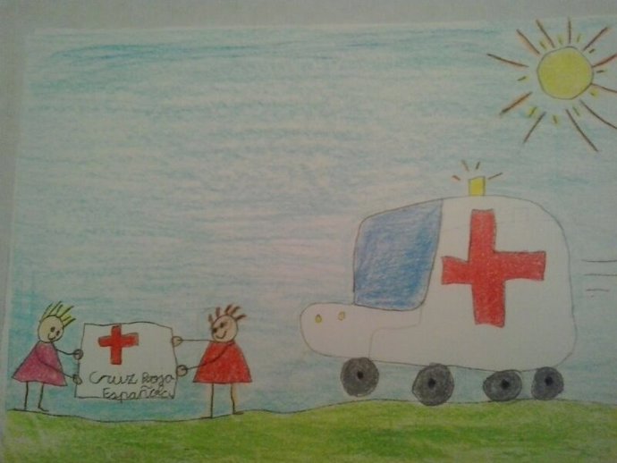 Concurso de Diubjo Infantil de Cruz Roja