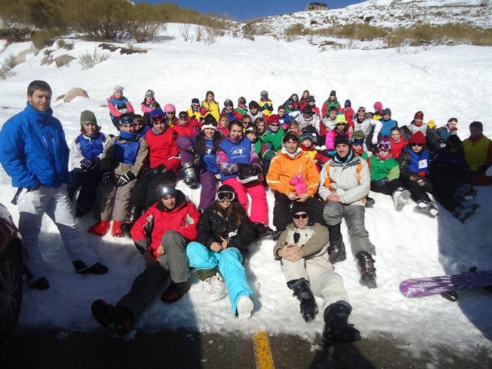 Jornadas blancas en Alto Campoo en enero de 2013