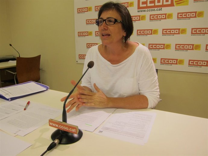 Montse Ros (CC.OO. Catalunya - Enseñanza) ARCHIVO