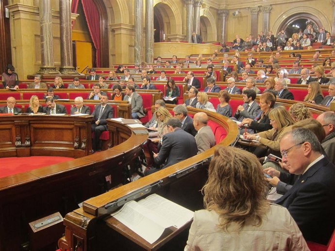 Pleno del Parlament de la Generalitat de Catalunya 2