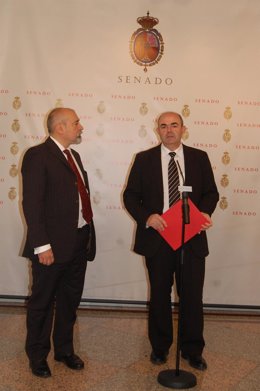 El portavoz de Fomento del Grupo Socialista en el Senado Juan Manuel Fernández 