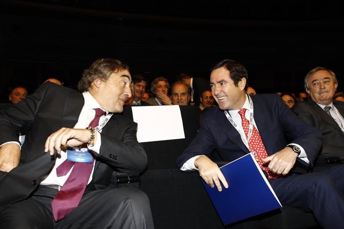 Juan Rosell y Antonio Garamendi