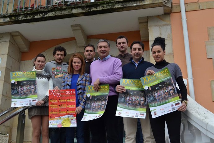 Presentación de la carrera de Navidad