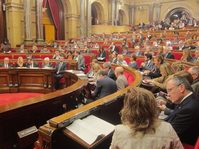 Pleno del Parlament de la Generalitat de Catalunya 2