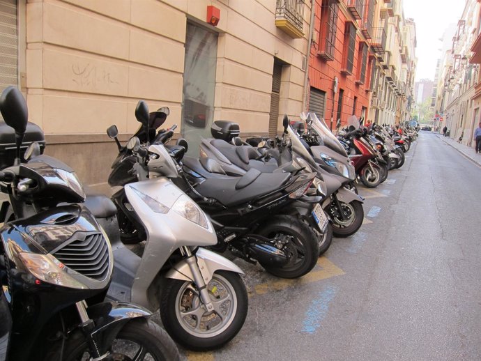 Motos, Motocicletas, aparcamiento