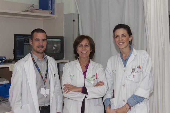 Oncólogos radioterápicos del Hospital Virgen del Rocío