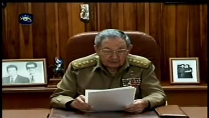 Raúl Castro anuncia establecimiento de relaciones con EEUU