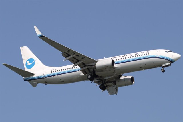 Xiamen Airlines, Avión, Vuelo, chino