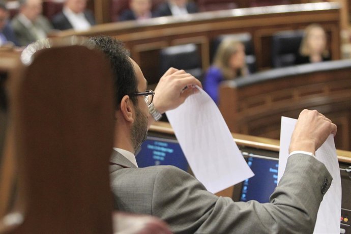 Antonio Hernando en el Congreso