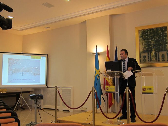 Manuel Antonio Mora, delegado de la AEMET en Asturias