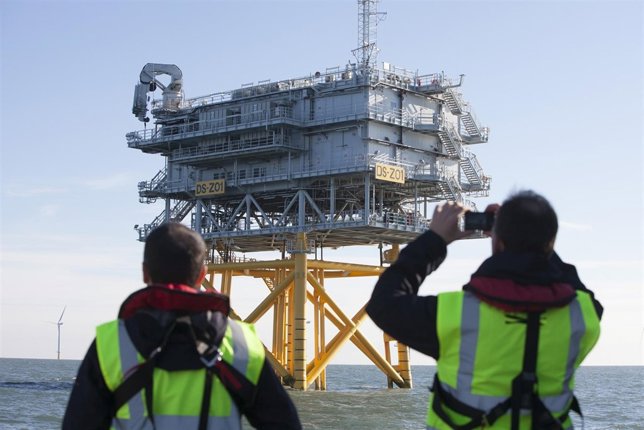 Parque eólico de Iberdrola de West of Duddon Sands
