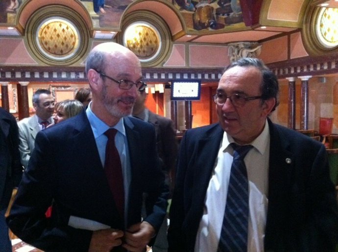 Rectores UPCT y UMU en la Asamblea