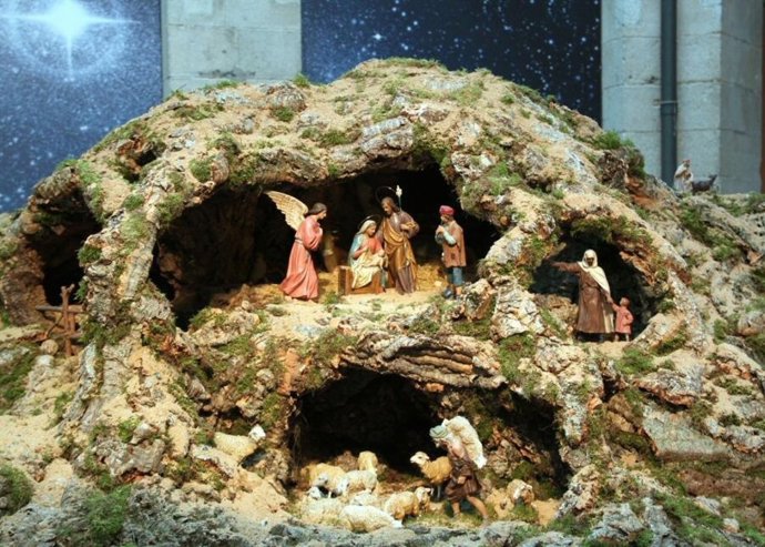 Uno de los belenes participantes en la pasada edición