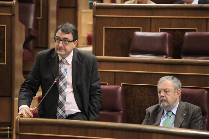 Aitor Esteban y Pedro Azpiazu