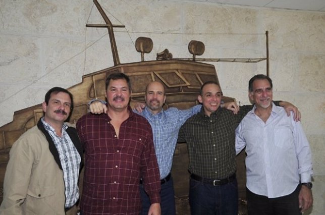 El reencuentro de 'Los Cinco' espías cubanos encarcelados en EEUU
