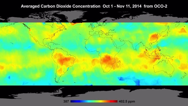 Concentraciones de CO2 