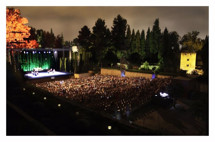 Lleno en el Generalife por el programa 'Lorca y Granada'