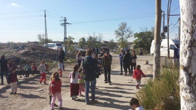 Niños en el Gallinero