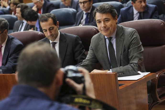 Ignacio González en la Asamblea de Madrid