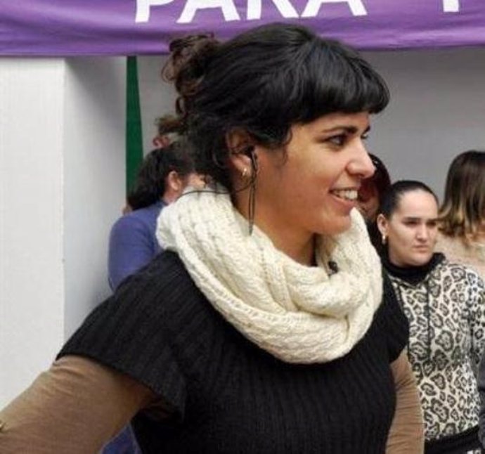 Teresa Rodríguez, eurodiputada de Podemos