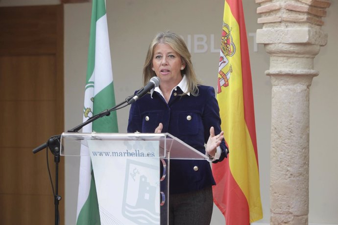 La alcaldesa de Marbella, Ángeles Muñoz