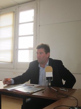 El secretario de organización de UPA-Aragón, Enrique Arceiz.