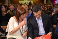 Armengol pide a Sánchez que derogue la reforma laboral y trabaje por la Ley de Dependencia
