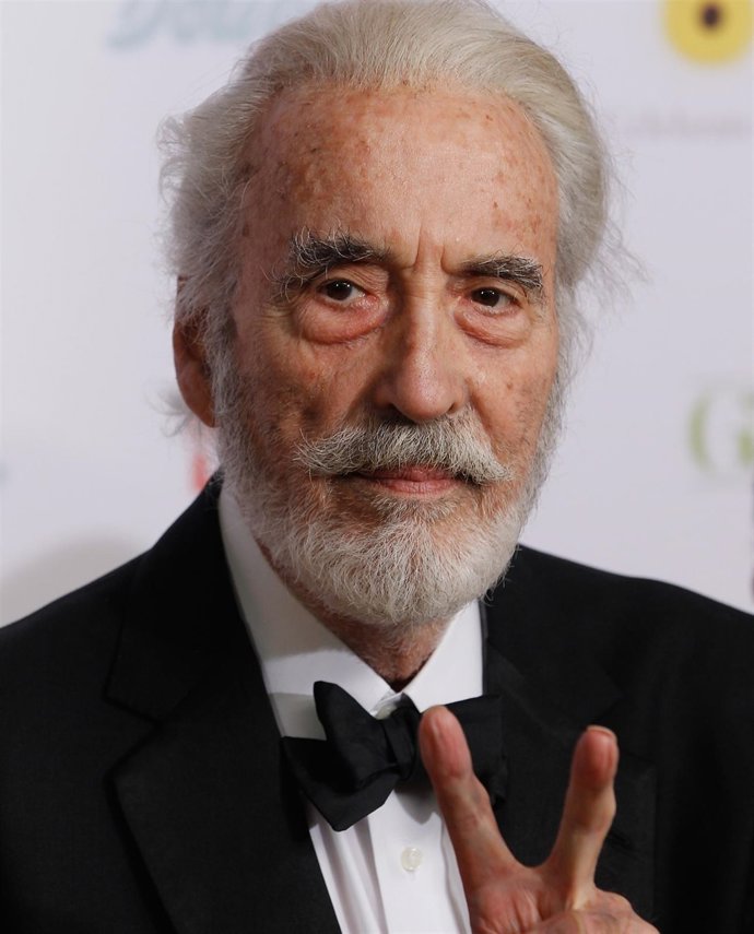 Actor Christopher Lee attends the Dreamball 2010 charity