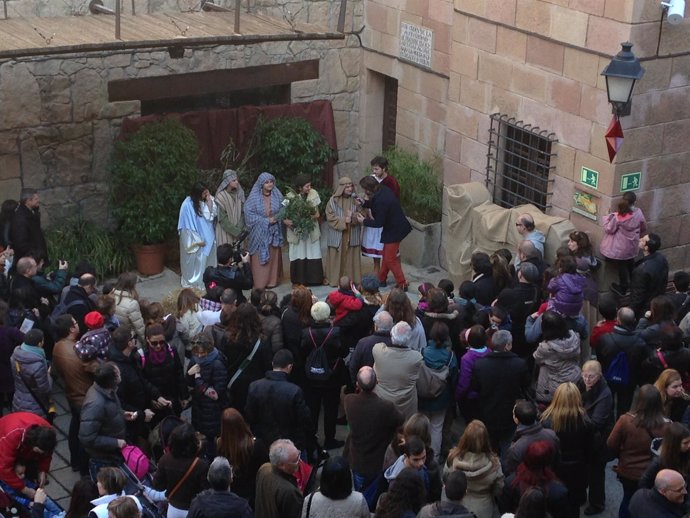 Inauguración de la segunda edición de la muestra de belenes vivientes