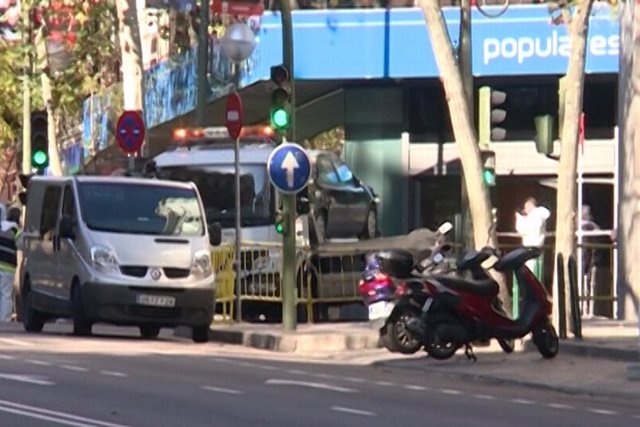 El coche de Génova podría haber explotado