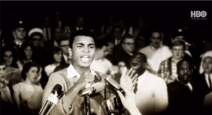 Muhammad Ali en la película 'Muhammad Ali's Greatest Fight'