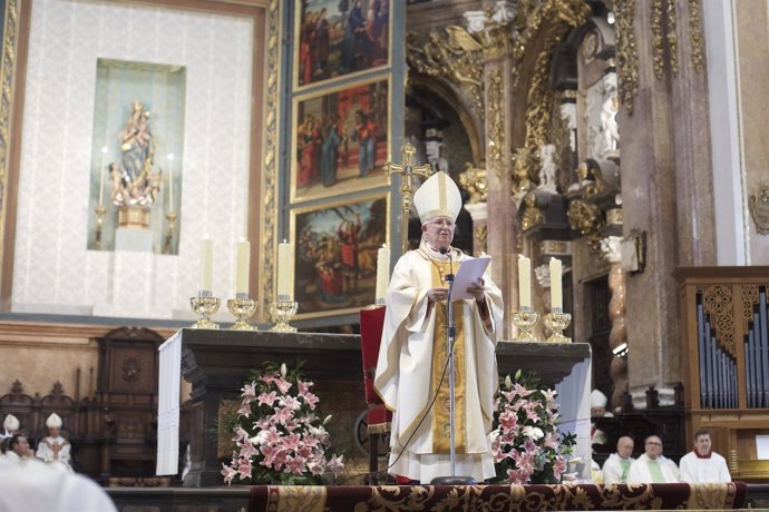 El cardenal Antonio Cañizares, arzobispo de Valencia.