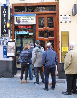 Administración de Loteria de la capital aragonesa.