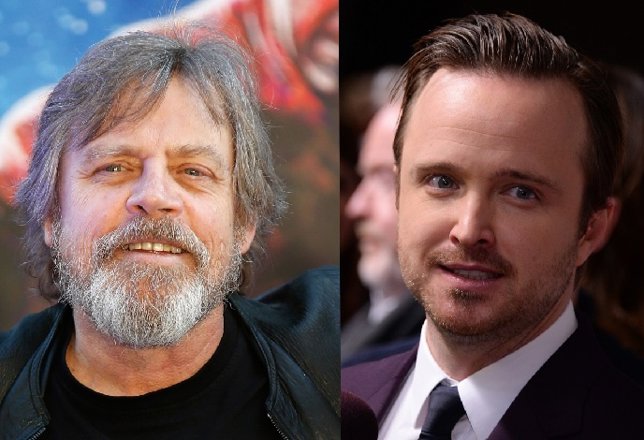Mark Hamill y Aaron Paul