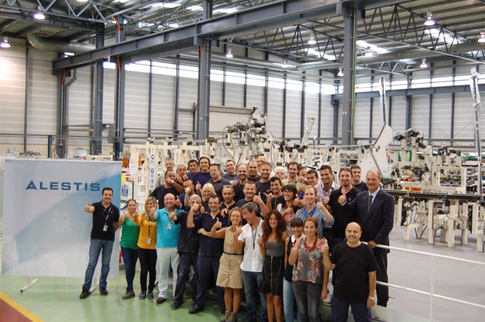 Trabajadores de Alestis Aerospace