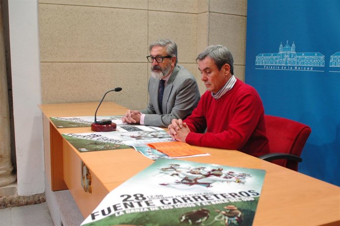 Pineda y Pedrosa en la rueda de prensa