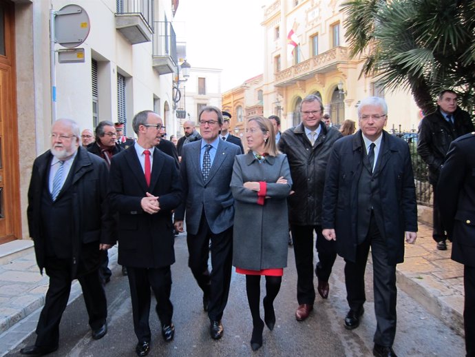 Inauguración de los museos Maricel y Cau Ferrat en Sitges